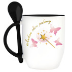 Кружка с ложкой