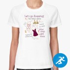 Женская спортивная футболка