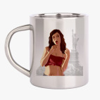 Кружка металлическая