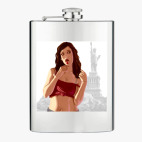 Фляжка стальная