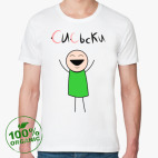 Мужская футболка органик