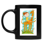 Кружка цветная UV-DTF