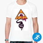 Мужская спортивная футболка