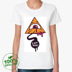 Женская футболка органик