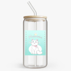 Банка с бамбуковой крышкой