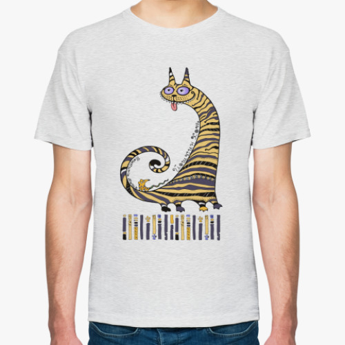 Футболка с принтом Йошкин кот