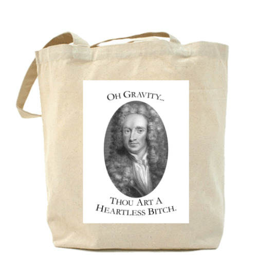 Сумка шоппер с принтом TBBT