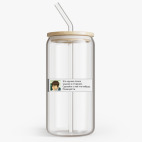 Банка с бамбуковой крышкой