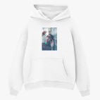 Толстовка худи оверсайз