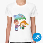 Женская спортивная футболка