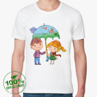 Мужская футболка органик