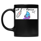 Кружка цветная UV-DTF