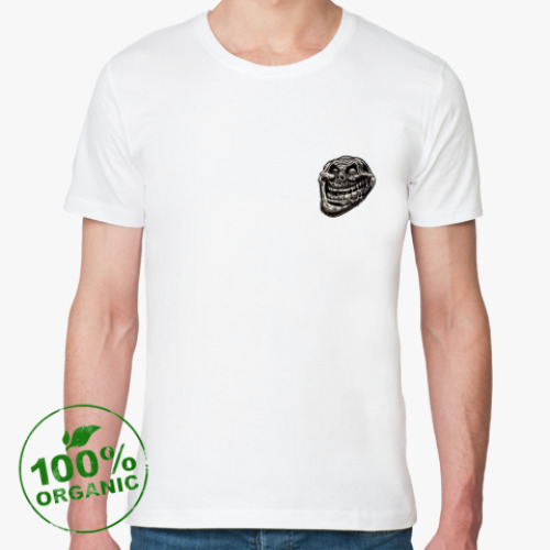 Футболка из органик-хлопка Dead Troll Face