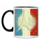 Кружка двухцветная