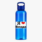 Прозрачная спортивная бутылка