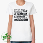 Женская футболка органик