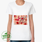 Женская футболка органик