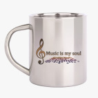 Кружка металлическая