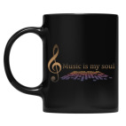 Кружка цветная UV-DTF