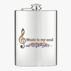 Фляжка стальная