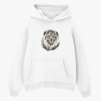 Толстовка худи оверсайз