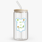 Банка с бамбуковой крышкой