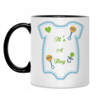 Кружка двухцветная