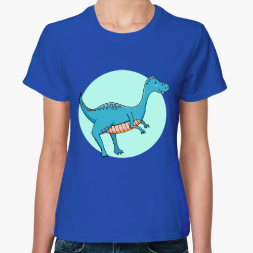 Женская футболка Динозаврик