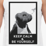 смешная обезьяна (Keep Calm)