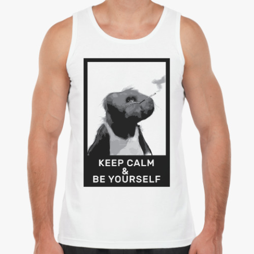 Майка смешная обезьяна (Keep Calm)