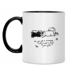 Кружка двухцветная