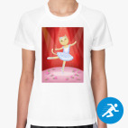 Женская спортивная футболка