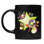 Кружка цветная UV-DTF