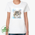 Женская футболка органик