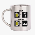 Кружка металлическая