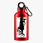 Металлическая бутылка 400 мл UV-DTF