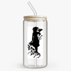 Банка с бамбуковой крышкой