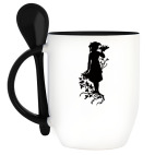 Кружка с ложкой