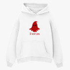 Толстовка худи оверсайз