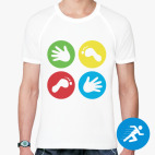 Мужская спортивная футболка