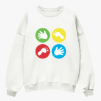 Свитшот оверсайз