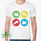 Мужская футболка органик