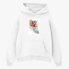 Толстовка худи оверсайз