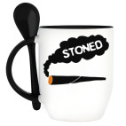 Кружка с ложкой