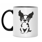 Кружка двухцветная