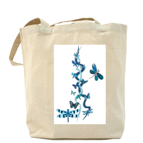 Сумка шоппер с принтом Холщовая сумка