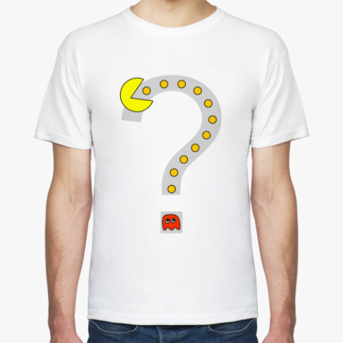 Футболка с принтом Пакман