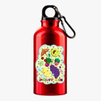 Металлическая бутылка 400 мл UV-DTF