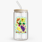 Банка с бамбуковой крышкой