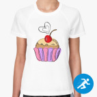 Женская спортивная футболка